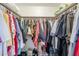 Spacious closet with ample hanging space and shelving at 8865 E Baseline Rd # 1106, Mesa, AZ 85209