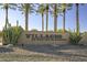 Entryway sign for Villages at Rancho Eldorado community at 20948 N Sansom Dr, Maricopa, AZ 85138
