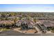 Aerial view showing a large home in a desirable neighborhood at 2179 E Cedar Pl, Chandler, AZ 85249