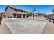 Large backyard with paved patio and basketball court at 225 N 236Th Ave, Buckeye, AZ 85396