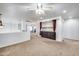 Loft area with carpet, entertainment center and window coverings at 225 N 236Th Ave, Buckeye, AZ 85396
