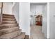 Elegant staircase leading to upper level at 225 N 236Th Ave, Buckeye, AZ 85396
