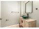 Modern bathroom with vessel sink and updated vanity at 2614 W Florimond Rd, Phoenix, AZ 85086