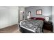 Charming bedroom with a double bed and closet at 3331 S Vine St, Chandler, AZ 85248