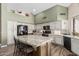 Modern kitchen with ample counter space and cabinets at 3331 S Vine St, Chandler, AZ 85248