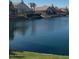 Stunning lake view featuring waterfront homes at 3331 S Vine St, Chandler, AZ 85248