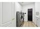 Bright laundry room with modern washer and dryer at 5403 E Cannon Dr, Paradise Valley, AZ 85253