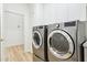 Bright laundry room with LG washer and dryer at 5403 E Cannon Dr, Paradise Valley, AZ 85253