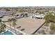 Expansive aerial view of property and surrounding neighborhood at 9437 W Avenida Del Sol Ave, Peoria, AZ 85383