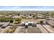 High aerial displays the community from above at 9437 W Avenida Del Sol Ave, Peoria, AZ 85383