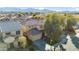 Two story house aerial view, landscaped yard at 9931 W Odeum Ln, Tolleson, AZ 85353