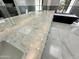 Close up of a marble countertop in a luxurious bathroom, highlighting the intricate veining at 10113 E Topaz Dr, Scottsdale, AZ 85258