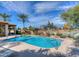 Inviting community pool with spa and waterfall feature at 1445 E Broadway Rd # 222, Tempe, AZ 85282