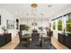 Modern kitchen with white cabinetry and island at 15577 S 181St Ln, Goodyear, AZ 85338