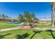 Relaxing community park with gazebo and lake views at 18187 W Wind Song Ave, Goodyear, AZ 85338