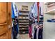 Well-organized closet with custom shelving and plenty of storage space at 19007 E Lazo Ct, Rio Verde, AZ 85263