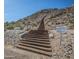 Wooden steps leading up a mountainside trail at 20744 W Hamilton St, Buckeye, AZ 85396