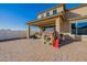 Backyard patio with grill, playset, and covered area at 2413 E Alta Vista Rd, Phoenix, AZ 85042