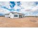 A close exterior image displaying the design of the home, and nearby environment at 25505 W Brookhart Way, Wittmann, AZ 85361