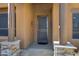 Ornate metal security door with stone pillars at 2731 E Laurel Ln, Phoenix, AZ 85028