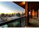 Balcony with a stunning view of the city skyline at 310 S 4Th St # 2202, Phoenix, AZ 85004