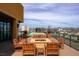 Spacious rooftop patio offering city views, comfortable seating, and outdoor dining at 310 S 4Th St # 2202, Phoenix, AZ 85004