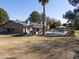 Home with pool, gazebo, and large backyard at 4027 E Pueblo Ave, Mesa, AZ 85206