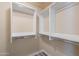 Large walk-in closet with double rods and shelves at 4027 E Pueblo Ave, Mesa, AZ 85206