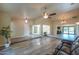 Living room showcasing an open floor plan and high ceilings at 4027 E Pueblo Ave, Mesa, AZ 85206