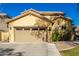 Tan two-story house with a two-car garage at 4332 E Vallejo Ct, Gilbert, AZ 85298