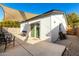 Private backyard with patio and additional storage space at 4608 N 12Th Pl, Phoenix, AZ 85014