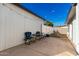 Relaxing backyard patio with seating area and string lights at 4608 N 12Th Pl, Phoenix, AZ 85014