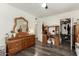 Bedroom featuring a dresser, desk, and walk-in closet at 4608 N 12Th Pl, Phoenix, AZ 85014