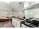 Modern kitchen with white cabinets and stove at 4608 N 12Th Pl, Phoenix, AZ 85014