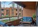 Private patio with seating and views of the community at 4704 E Paradise Village N Pkwy # 239, Phoenix, AZ 85032