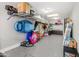 Garage with overhead storage, and room for two cars at 518 E Balao Dr, Phoenix, AZ 85085