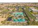 Resort-style community pool with water features and expansive sundeck at 5622 S Tobin Ave, Mesa, AZ 85212