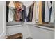 Well-organized closet with hanging rods and shelves at 5622 S Tobin Ave, Mesa, AZ 85212