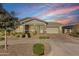 Attractive single-story home with landscaped front yard and two-car garage at 5622 S Tobin Ave, Mesa, AZ 85212