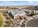 Aerial view of two-story house with attached garage at 5622 S Tobin Ave, Mesa, AZ 85212