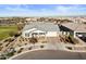 Aerial view of single-story house with landscaped yard at 5622 S Tobin Ave, Mesa, AZ 85212