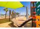 Modern play area with shade structures and climbing features at 5622 S Tobin Ave, Mesa, AZ 85212