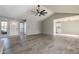 Open concept living area with tile floors and high ceilings at 5821 W Kesler St, Chandler, AZ 85226