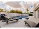 Relaxing pool area with lounge chairs at 6131 E Kings Ave, Scottsdale, AZ 85254