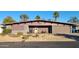 House exterior with a two-car garage and landscaping at 723 S Edgewater Dr, Mesa, AZ 85208