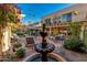 Inviting courtyard with fountain and comfortable seating at 7500 E Mccormick Pkwy # 78, Scottsdale, AZ 85258