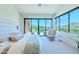 Main bedroom with mountain views and ensuite bathroom access at 7537 N Lakeside Ln, Paradise Valley, AZ 85253