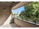 Private balcony overlooking the golf course at 7777 E Main St # 228, Scottsdale, AZ 85251