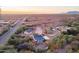 Aerial view of property with desert landscape in the background at 831 N Arroya Rd, Apache Junction, AZ 85119