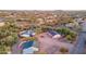 Aerial view showing multiple buildings on the property at 831 N Arroya Rd, Apache Junction, AZ 85119